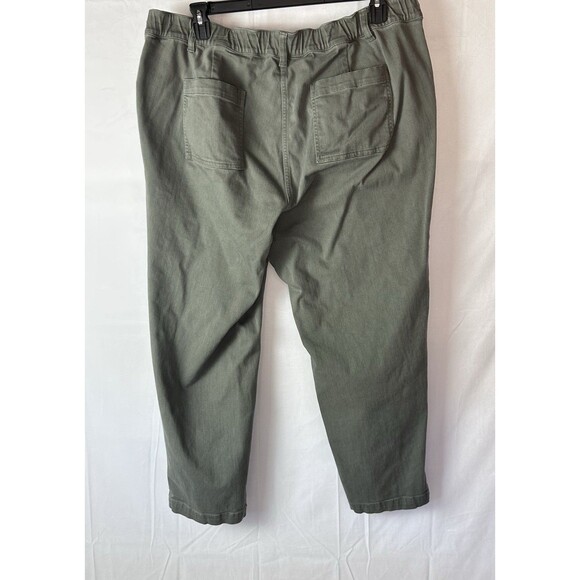 J. Jill Womens Size 22 Green Embroidered Pants‎ - Picture 10 of 10